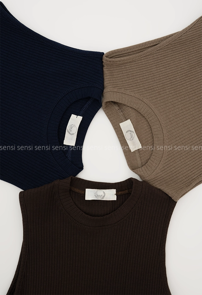 تاپ یقه گرد کبریتی کشی کد1005332